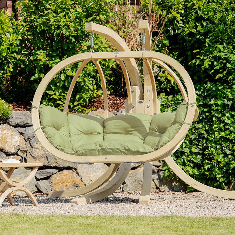 Amazonas Globo Royal Oliva Double Seater Hanging Chair