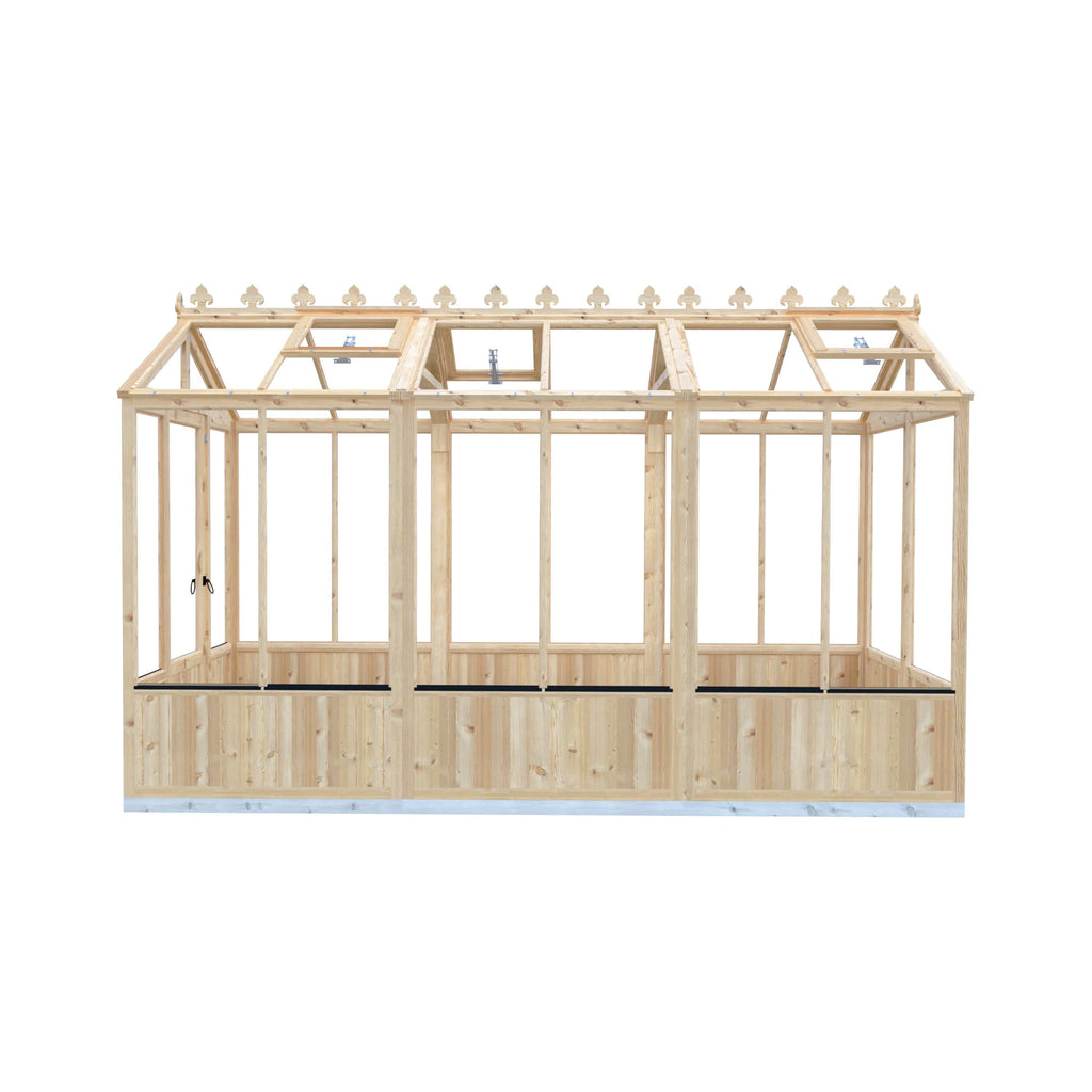 Shire Holkham 6 x 12 Wooden Greenhouse