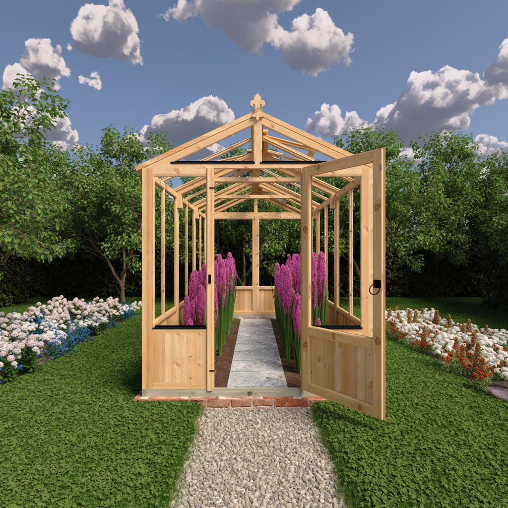 Shire Holkham 6 x 12 Wooden Greenhouse