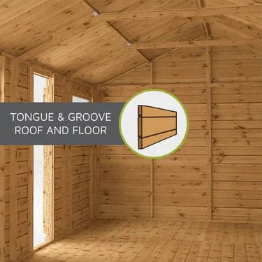 Mercia 7x7 Premium Corner Summerhouse