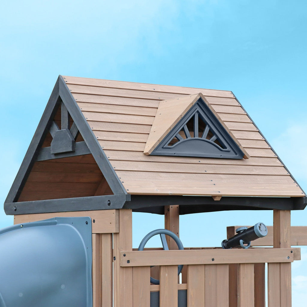 Mountain Peak Wooden Climbing Frame