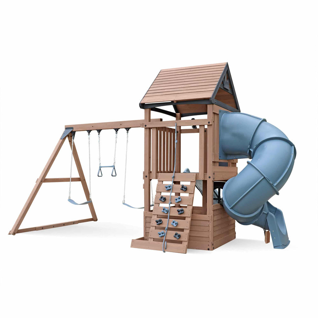 Mountain Peak Wooden Climbing Frame
