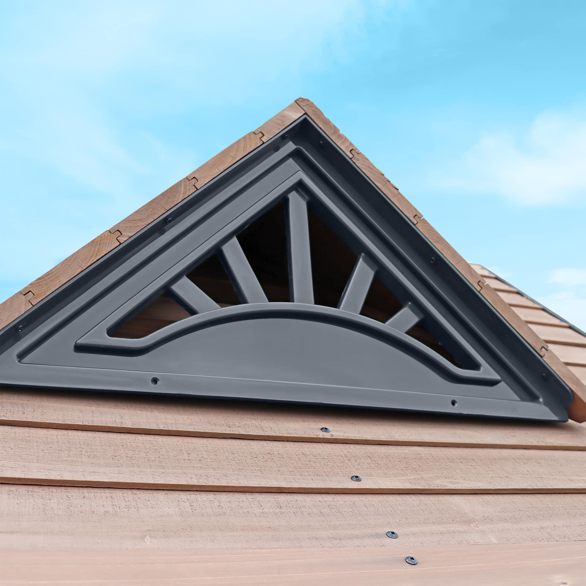 Mountain Peak Wooden Climbing Frame