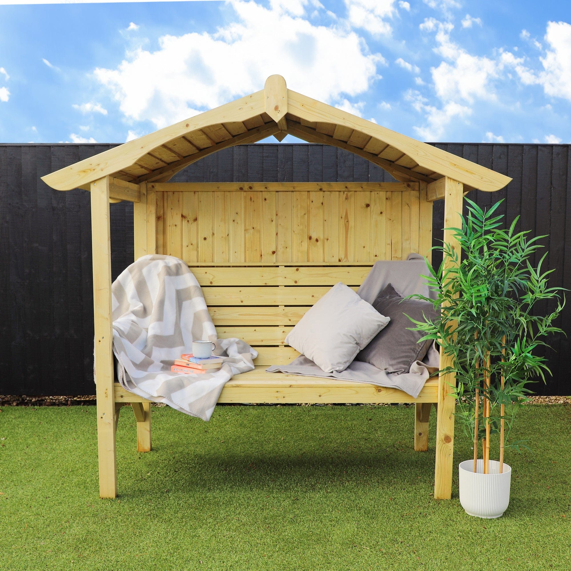 Mercia Carlton Arch Top Arbour Seat