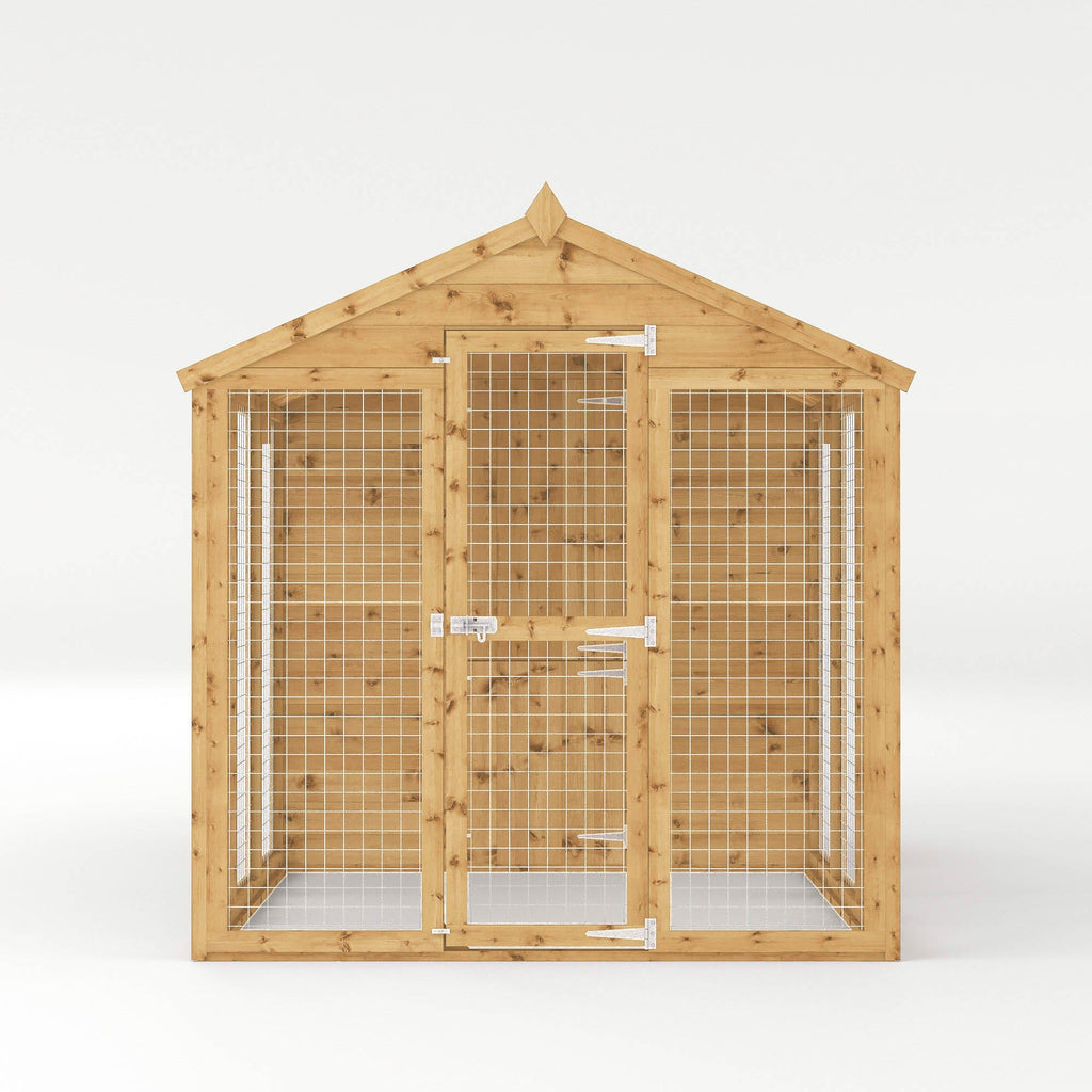 Mercia 10 x 6 Staffordshire Apex Dog Kennel & Run
