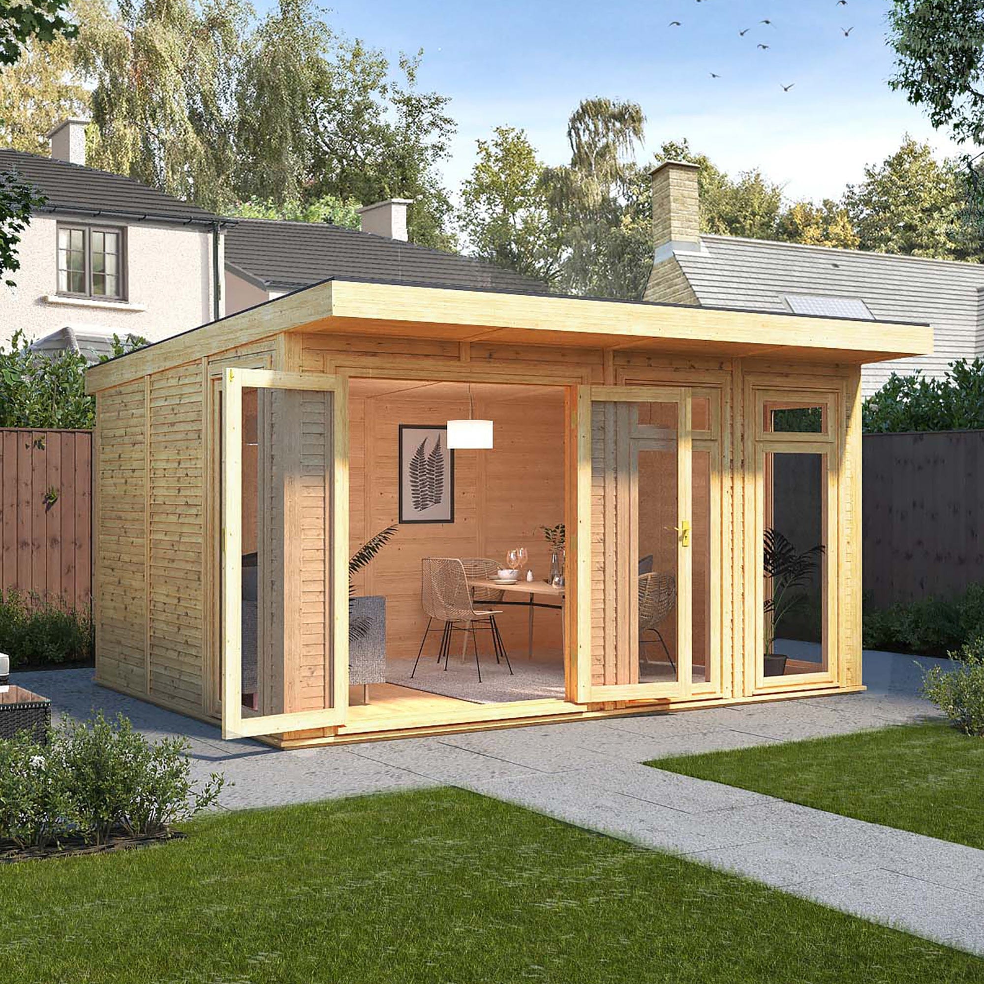 Mercia Sherwood Edwinstowe 4m x 3m Insulated Garden Room