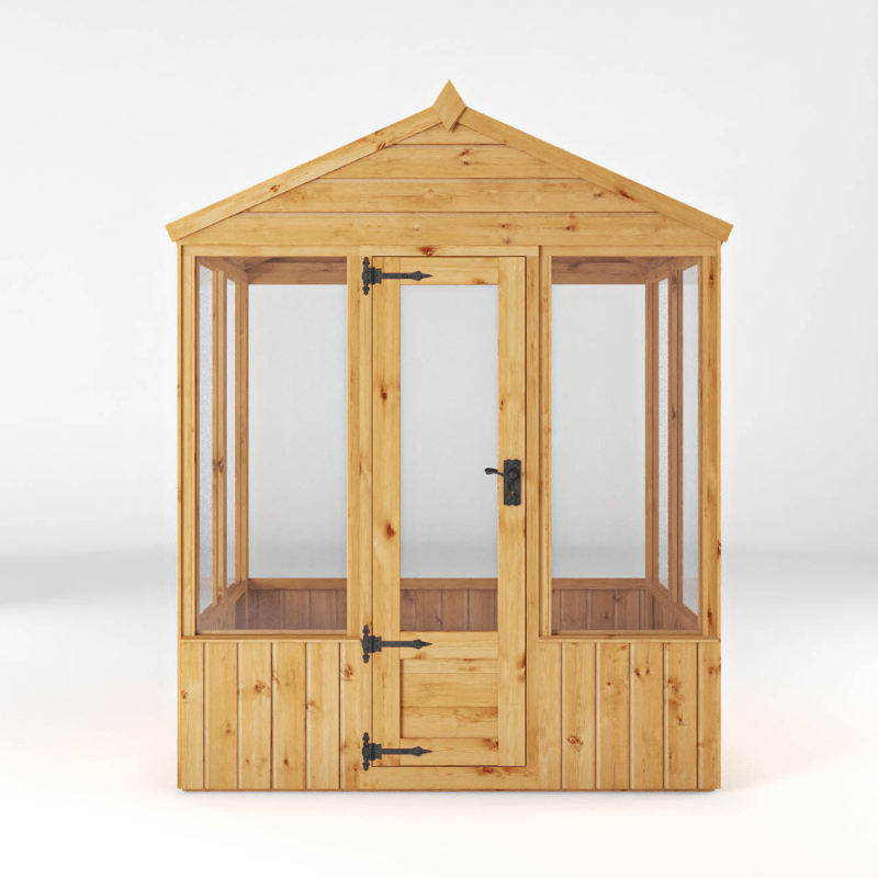 Mercia 6 x 4 Premium Woodsman Apex Glass Greenhouse