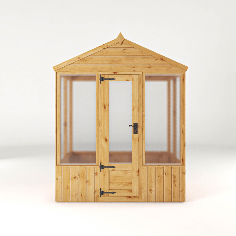 Mercia 6 x 4 Premium Woodsman Apex Polycarbonate Greenhouse