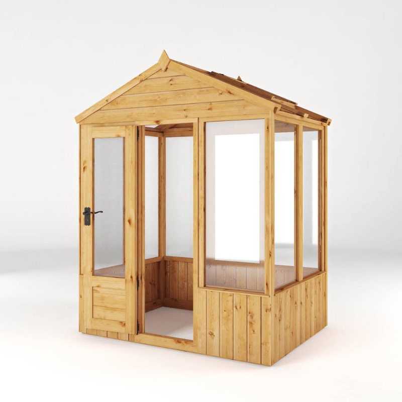 Mercia 6 x 4 Premium Woodsman Apex Styrene Greenhouse