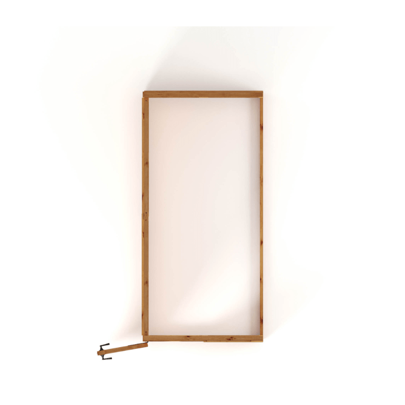 Mercia 8 x 4 Premium Woodsman Pent Glass Lean-To Greenhouse