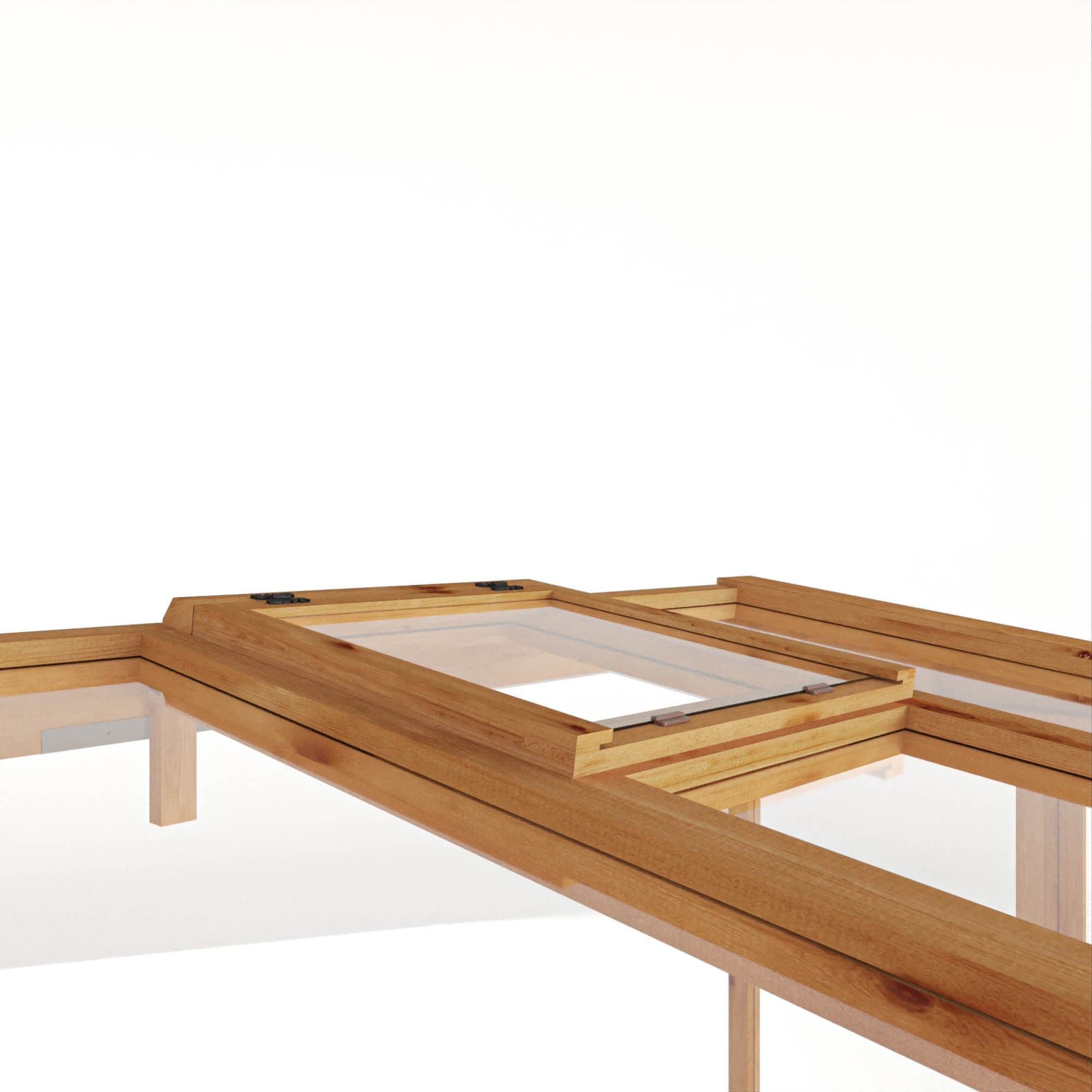 Mercia 8 x 4 Premium Woodsman Pent Glass Lean-To Greenhouse