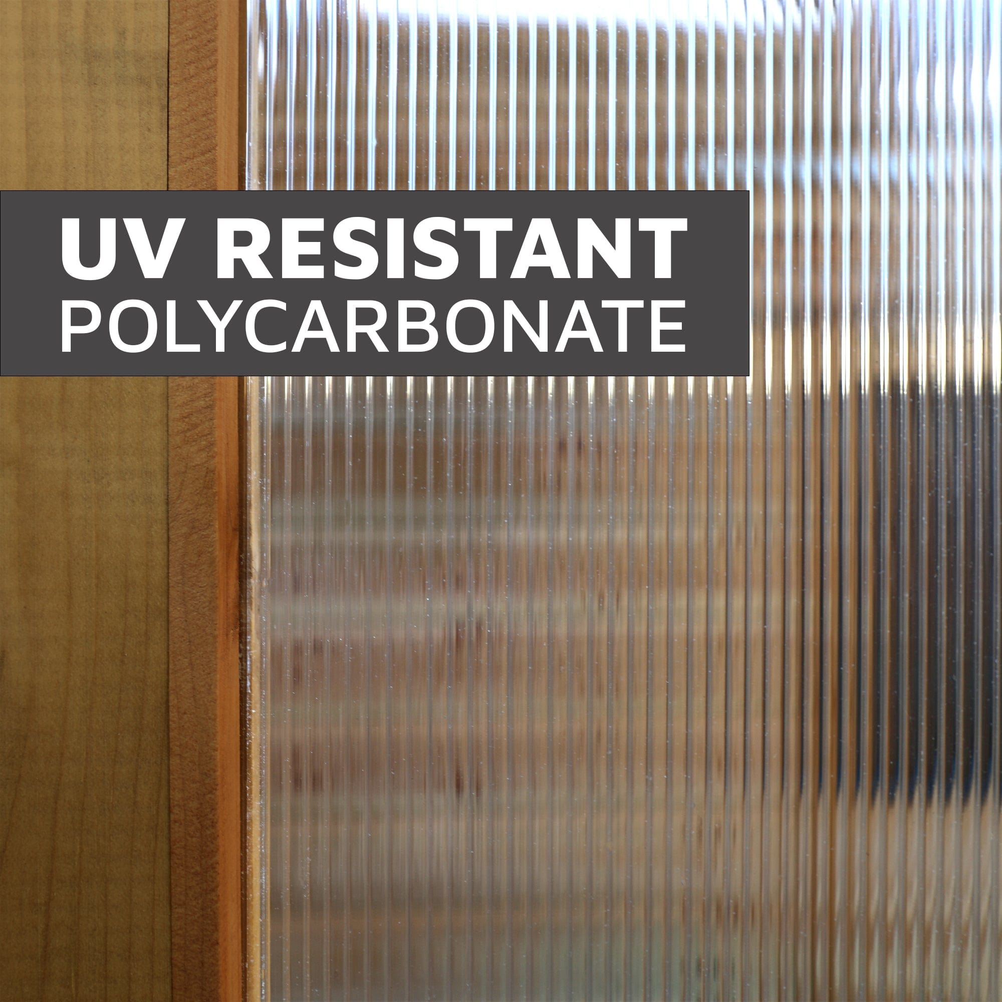 Mercia 8 x 6 Premium Woodsman Apex Polycarbonate Greenhouse