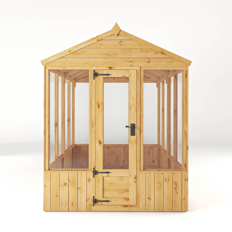Mercia 8 x 6 Premium Woodsman Apex Styrene Greenhouse