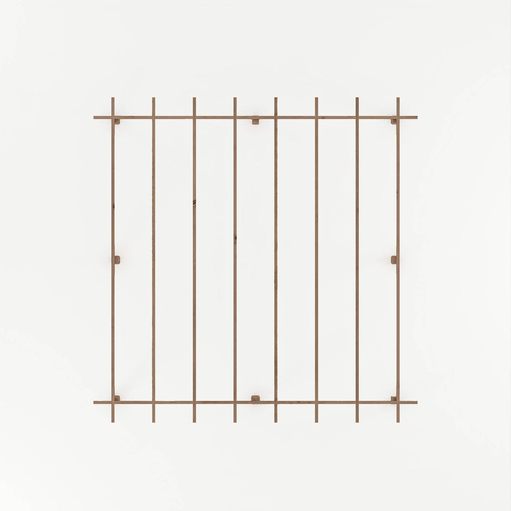 Mercia 13 x 13 (4.0m x 4.0m) Traditional Pressure Treated Wooden Pergola