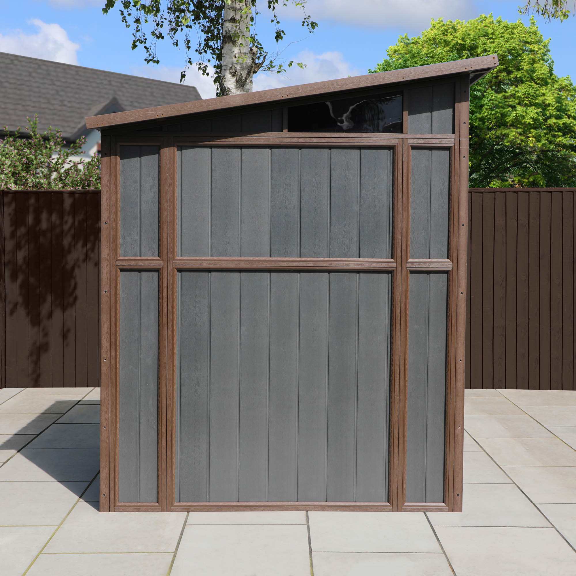 Mercia 7x7 Premium Composite Plastic Pent Shed