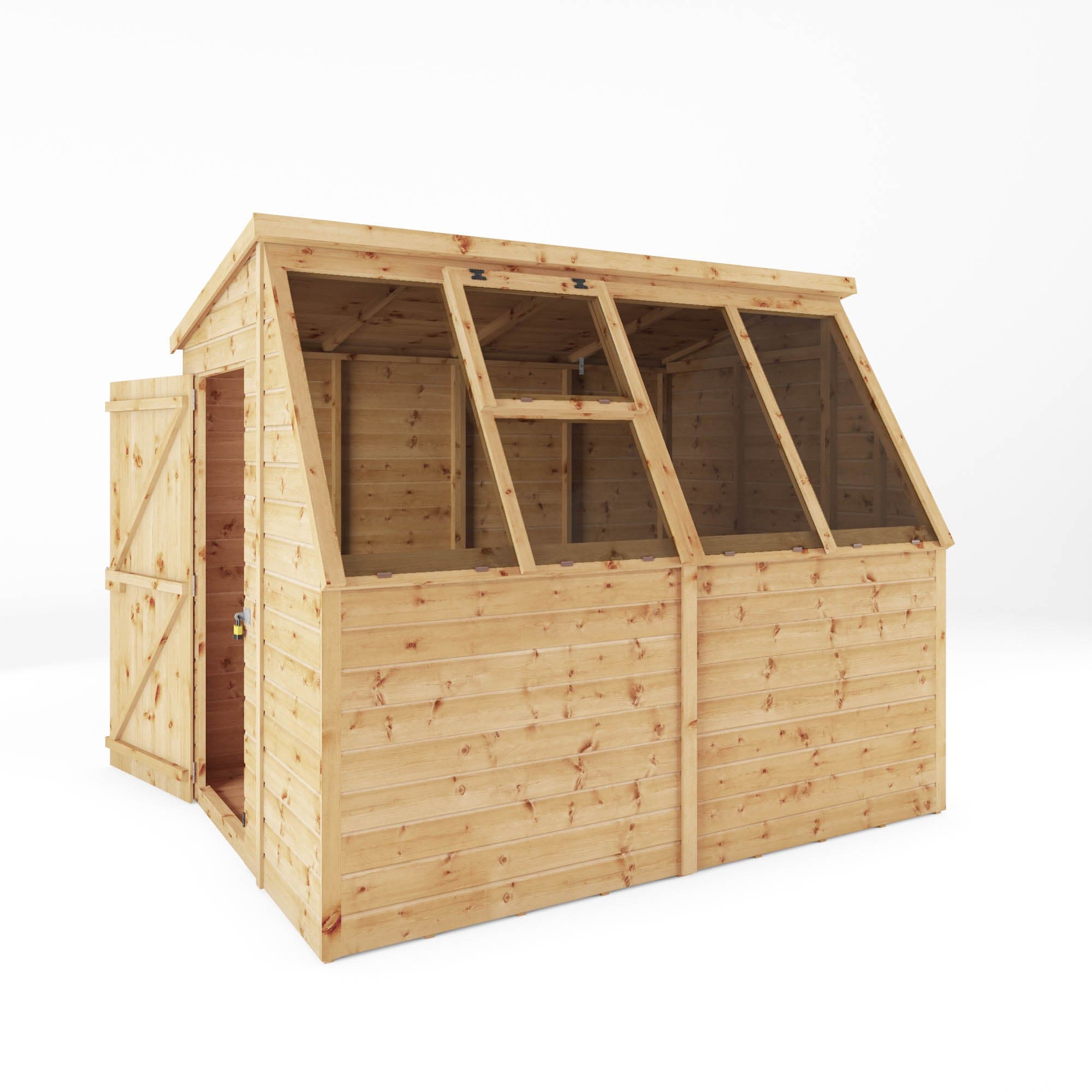 Mercia 8 x 6 Premium Potting Shed Greenhouse