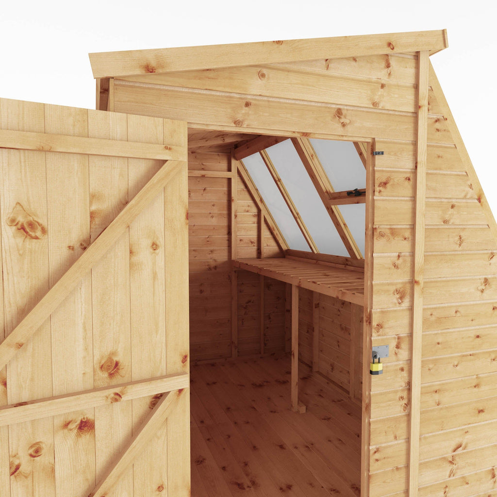 Mercia 8 x 6 Premium Potting Shed Greenhouse