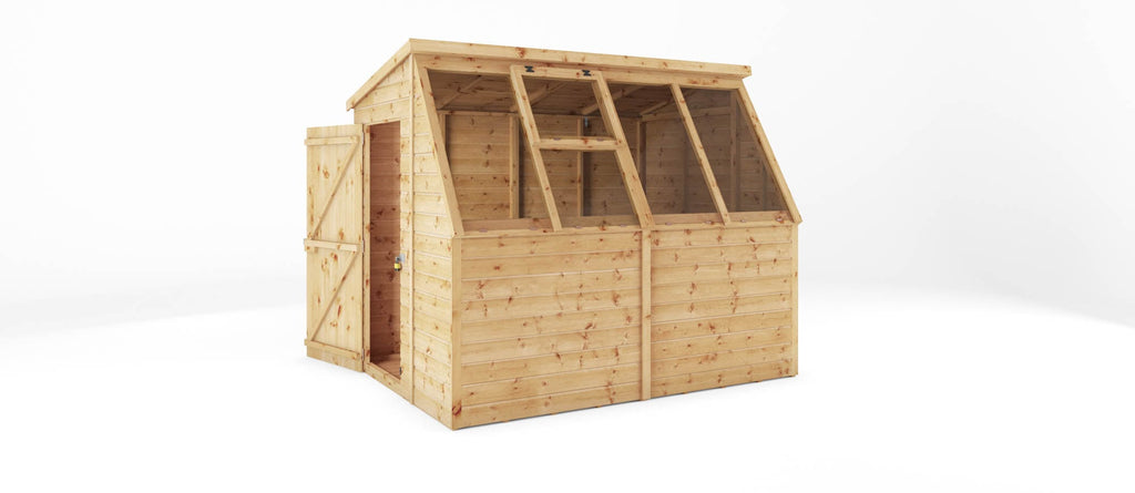 Mercia 8 x 6 Premium Potting Shed Greenhouse