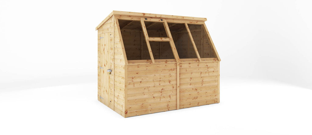 Mercia 8 x 6 Premium Potting Shed Greenhouse