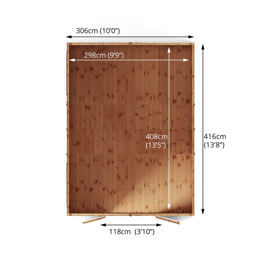 Mercia 14x10 Premium Shiplap Apex Workshop