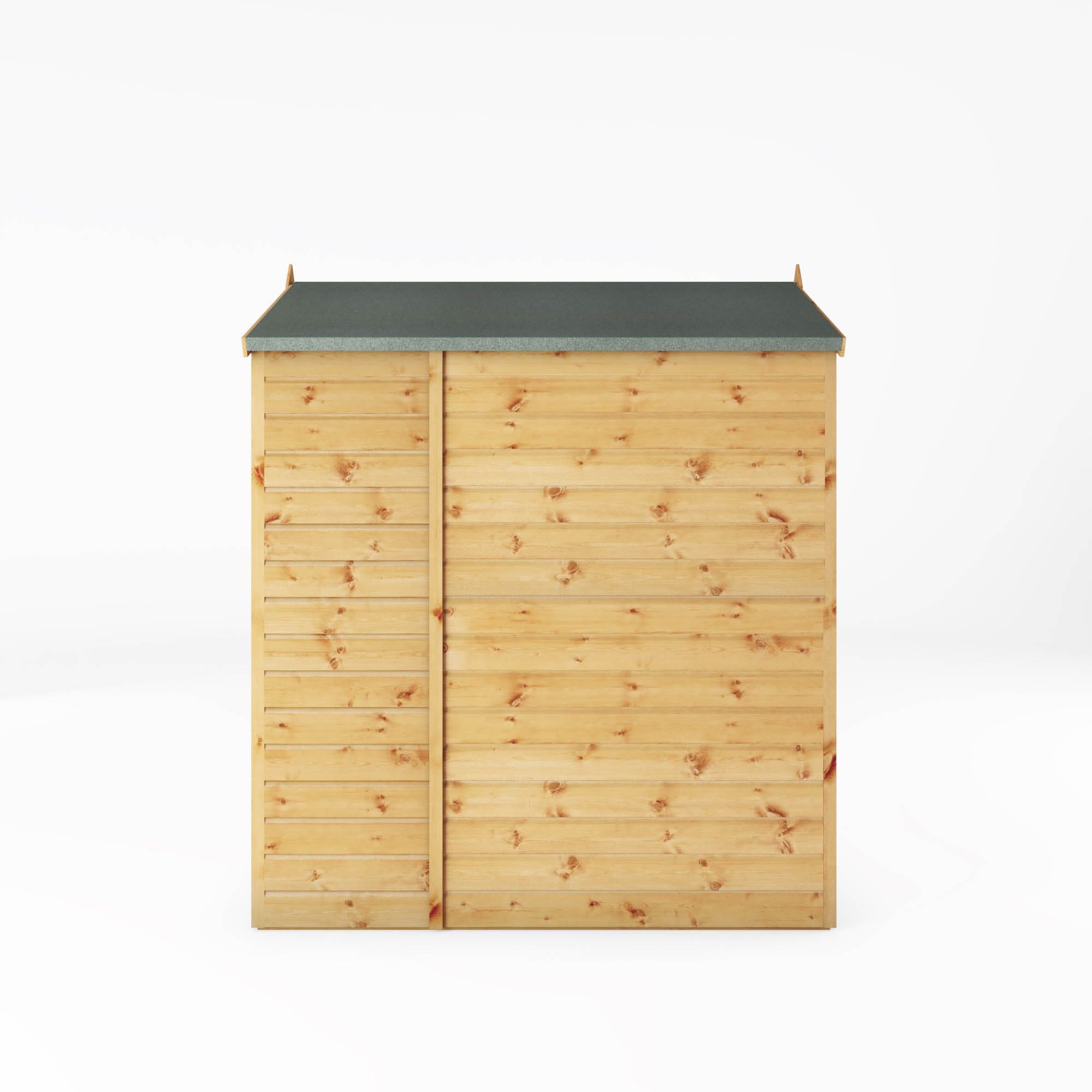 Mercia 6x4 Modular Shiplap Apex Windowless Wooden Shed