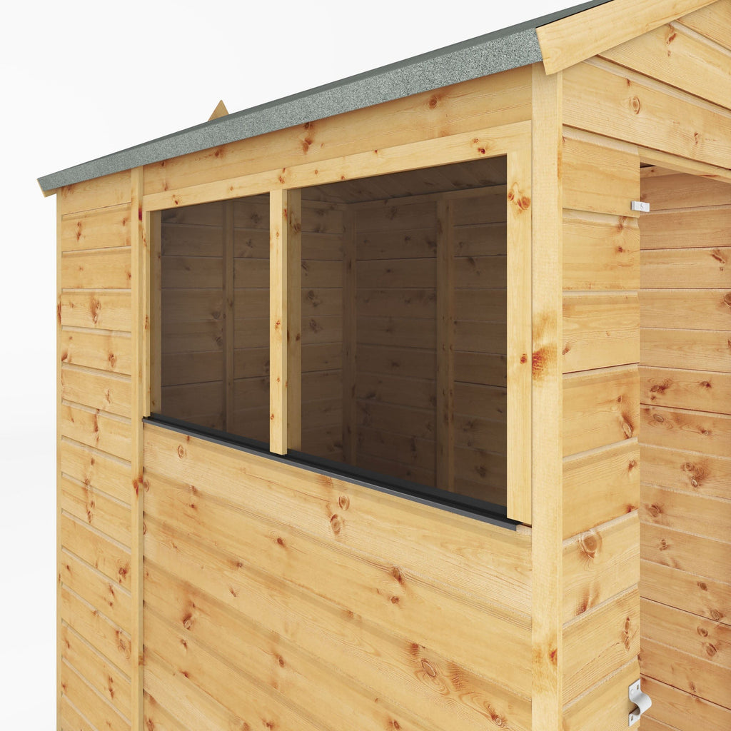 Mercia 6x4 Modular Shiplap Apex Wooden Shed