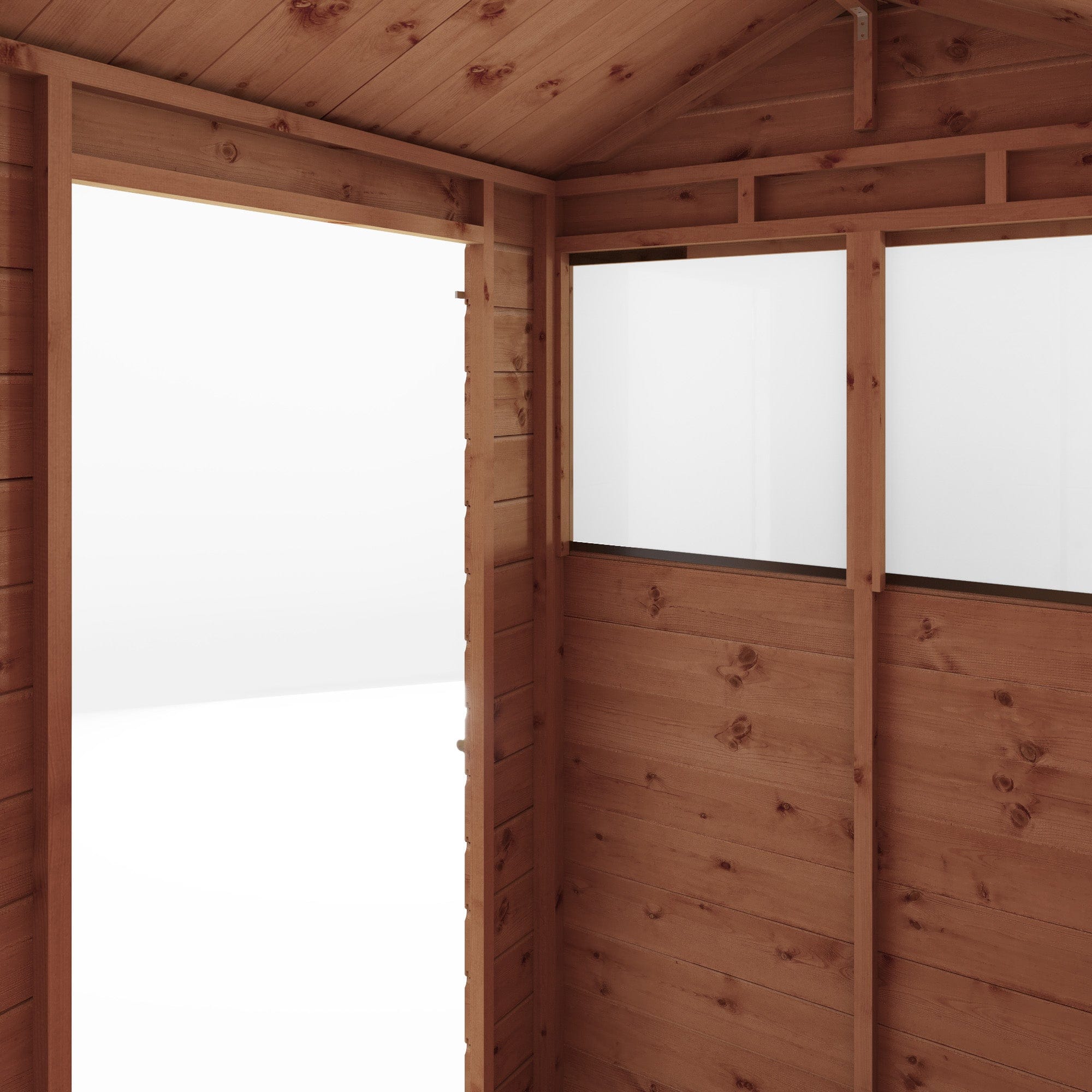 Mercia 6x4 Modular Shiplap Apex Wooden Shed
