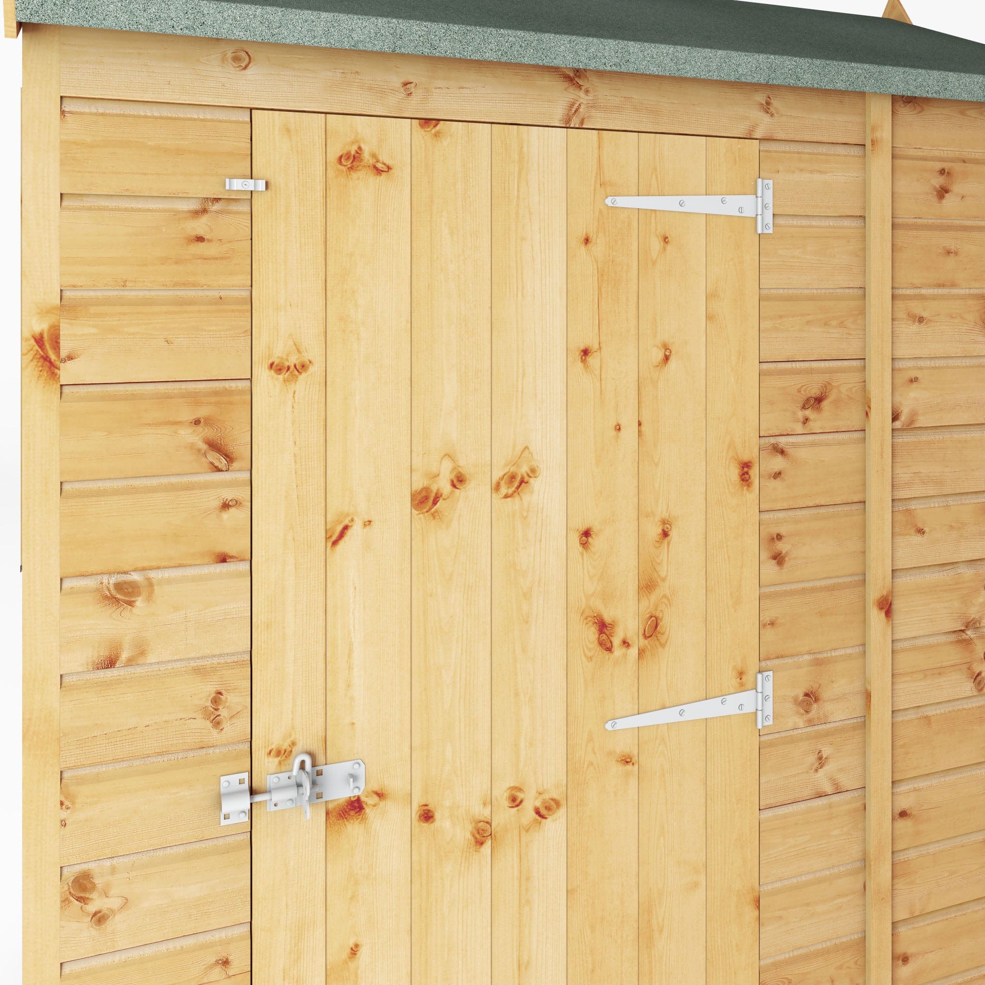 Mercia 6x4 Modular Shiplap Apex Wooden Shed