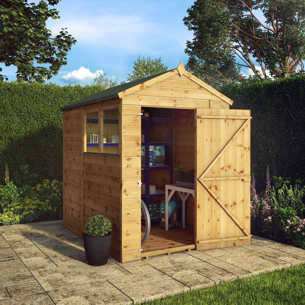 Mercia 7x5 Modular Shiplap Apex Shed