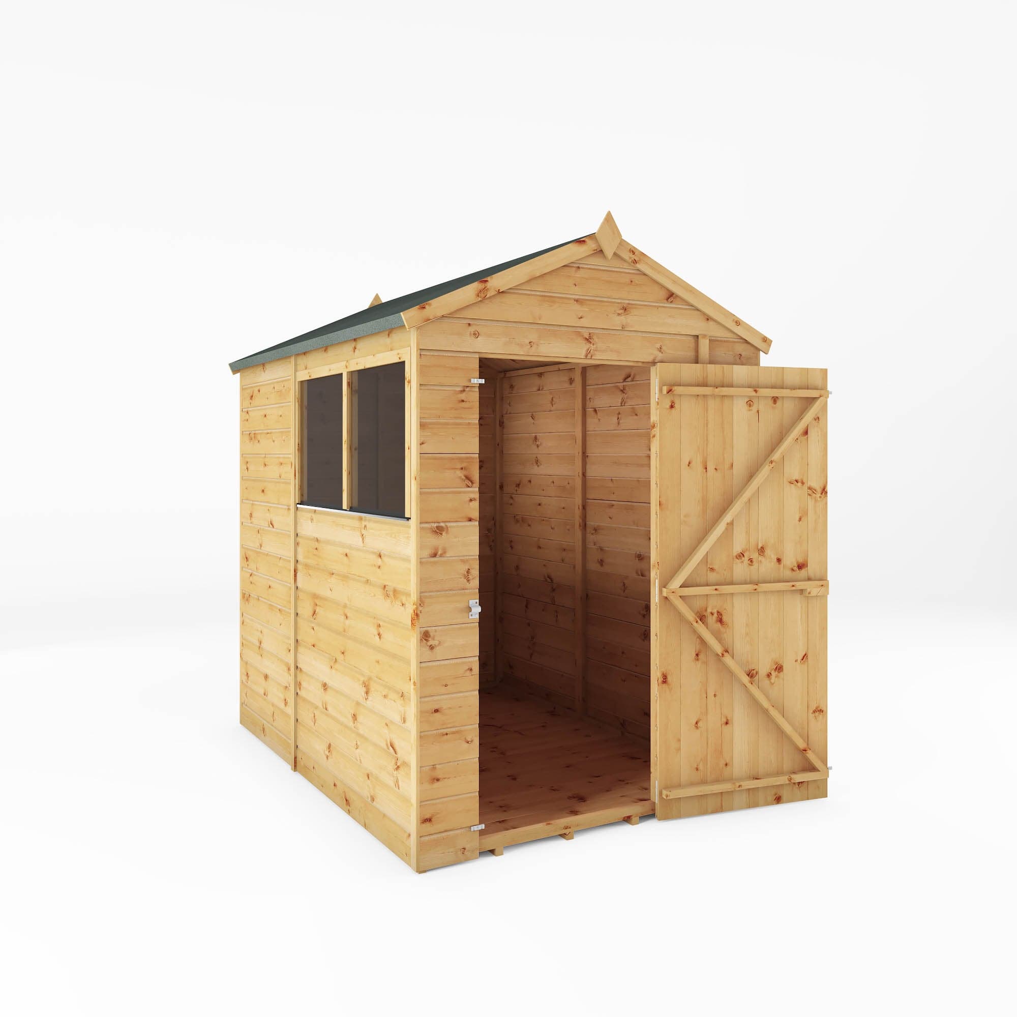Mercia 7x5 Modular Shiplap Apex Shed