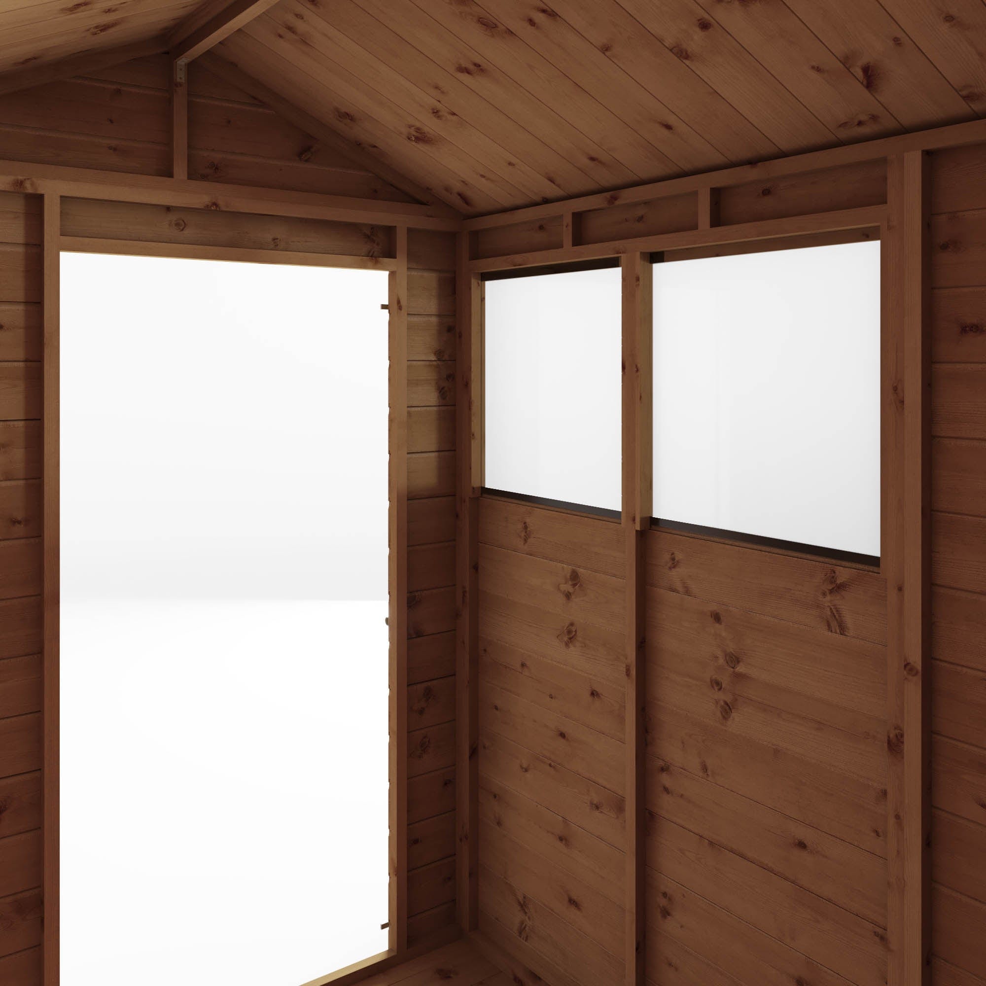 Mercia 7x5 Modular Shiplap Apex Shed