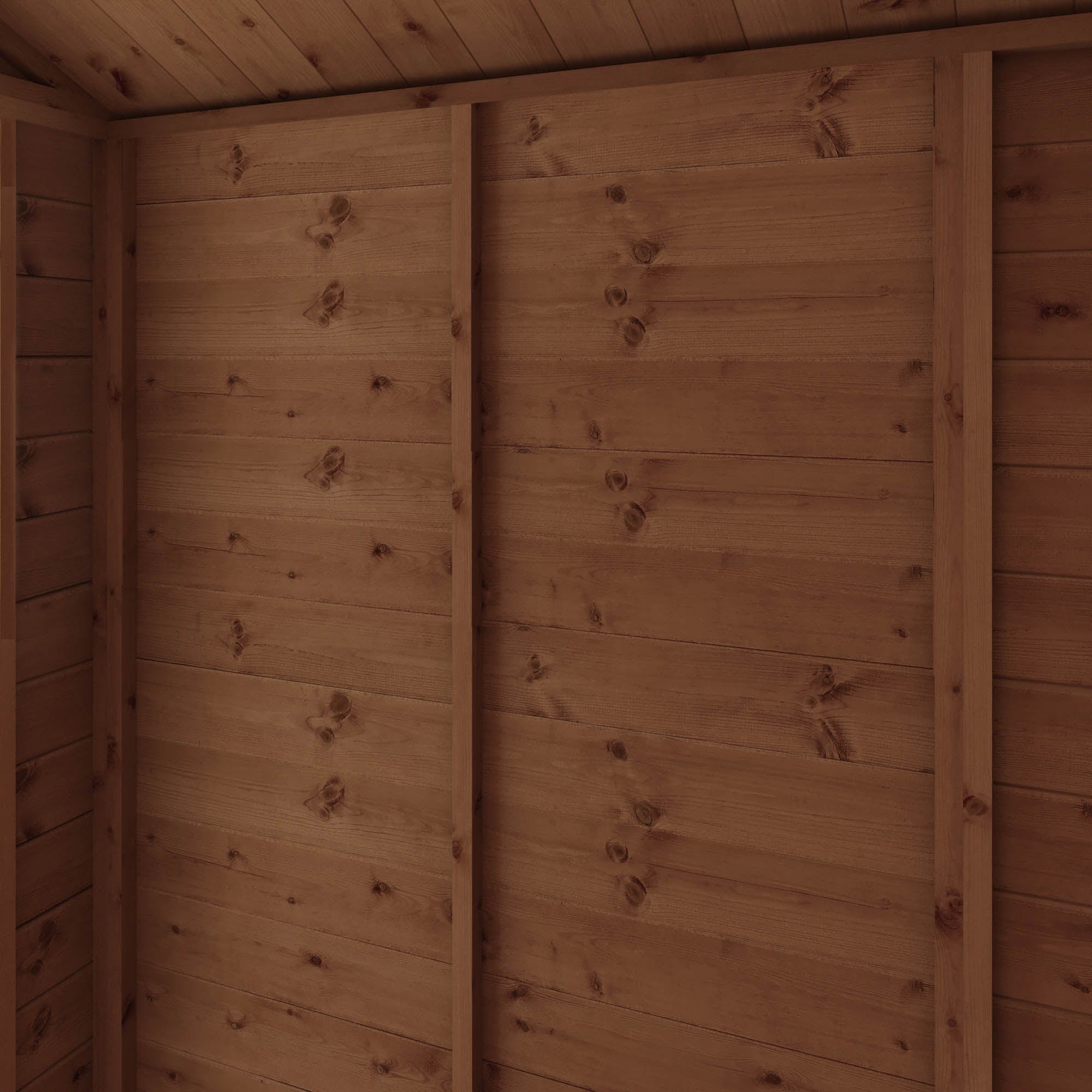 Mercia 7x5 Modular Shiplap Apex Windowless Shed