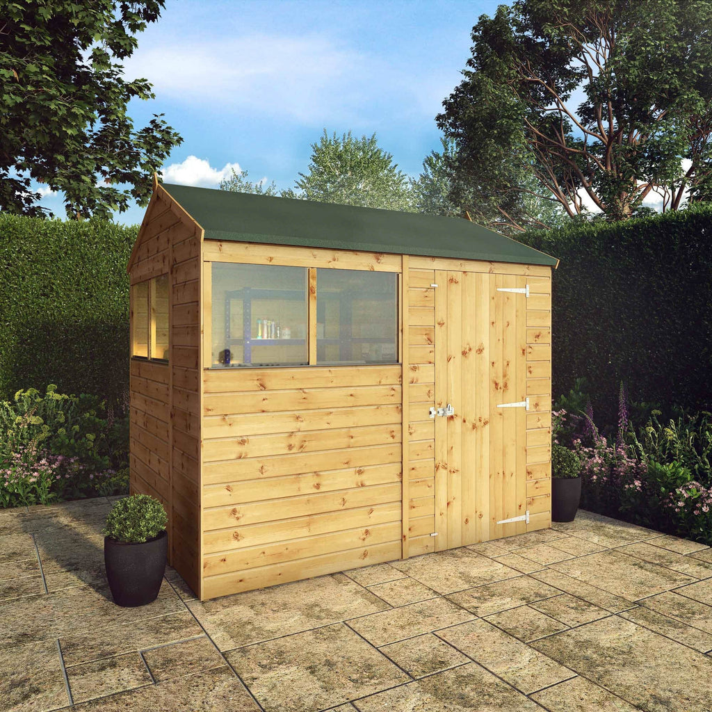 Mercia 8 x 6 Modular Shiplap Apex Shed