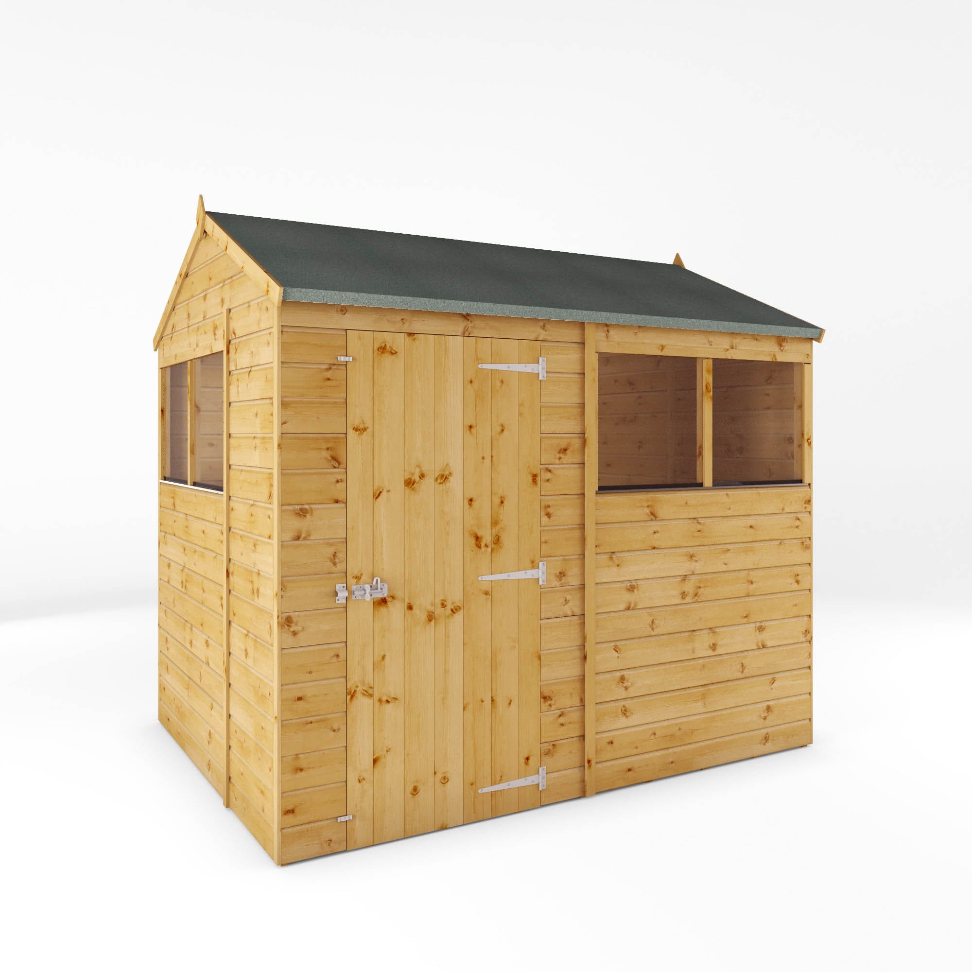 Mercia 8 x 6 Modular Shiplap Apex Shed