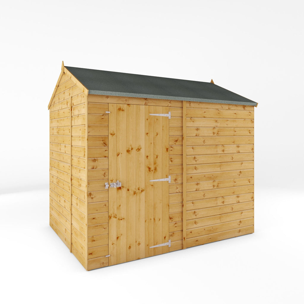 Mercia 8x6 Modular Shiplap Apex - Windowless