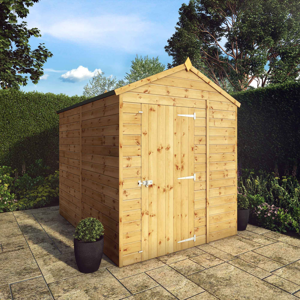 Mercia 8x6 Modular Shiplap Apex - Windowless