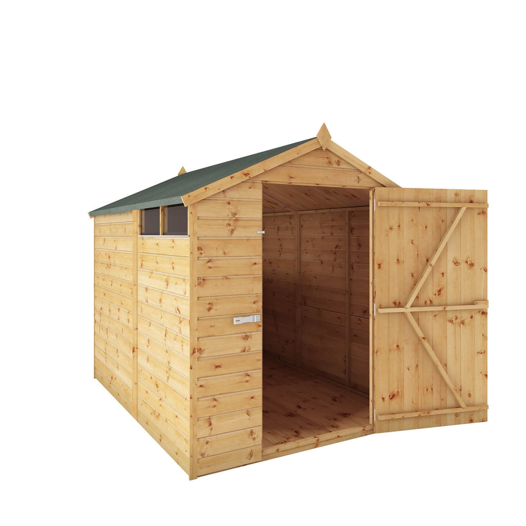 Mercia 8x6 Security Shiplap Apex Shed