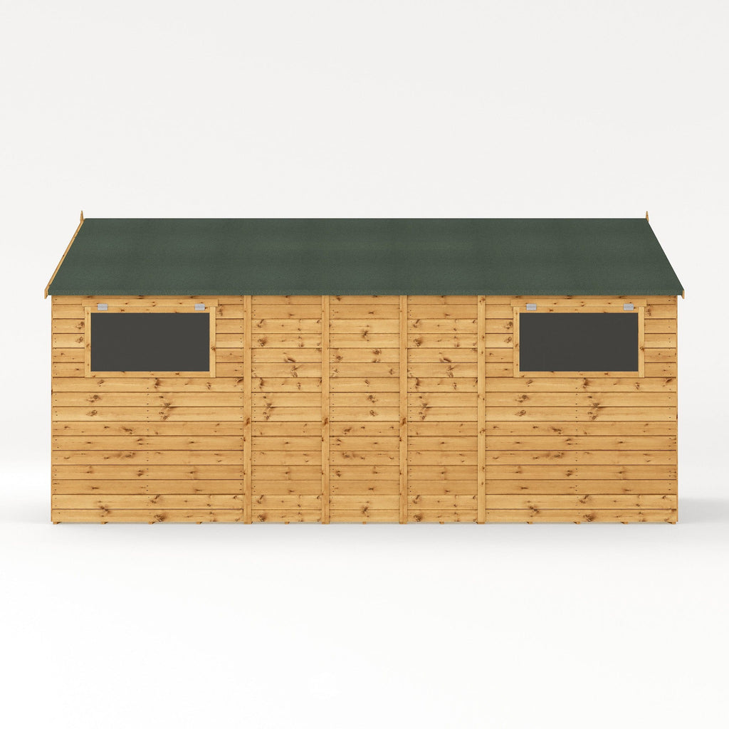 Mercia 16 x 10 Premium Shiplap Apex Workshop