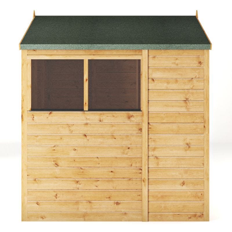 Mercia The Woodsman 6x6 Shiplap Apex Wooden Shed
