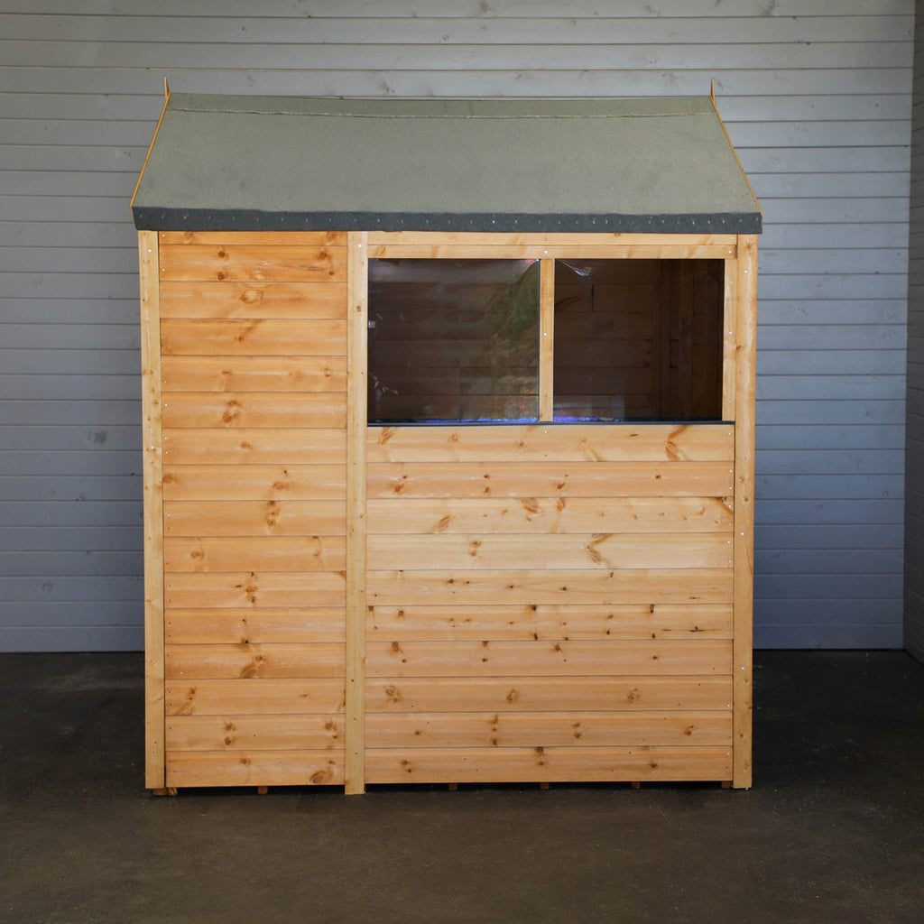 Mercia The Woodsman 6x6 Shiplap Apex Wooden Shed