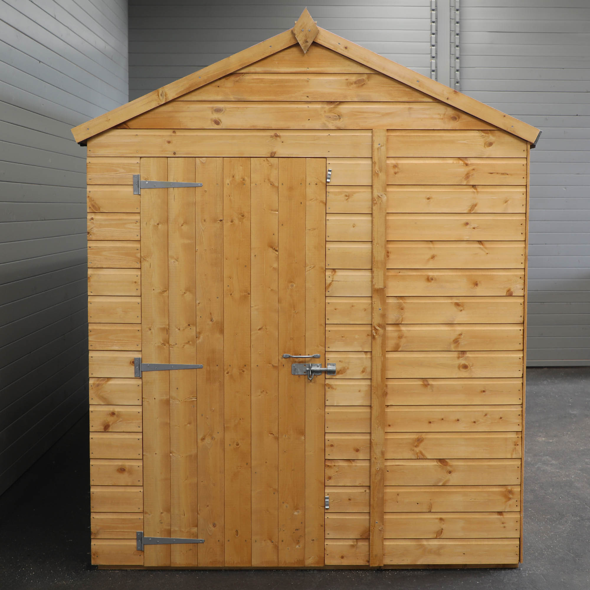Mercia The Woodsman 6x6 Shiplap Apex Wooden Shed