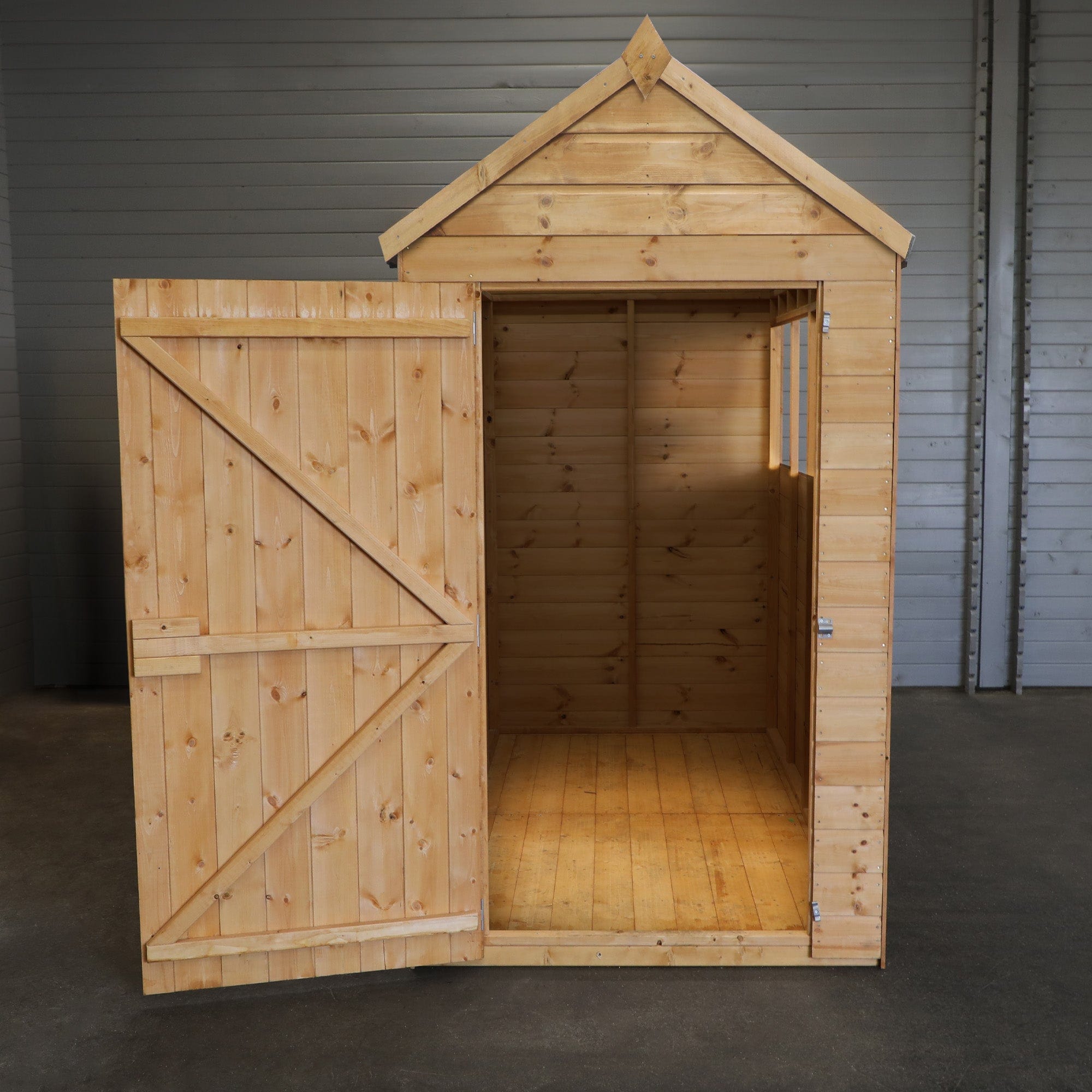 Mercia The Woodsman 8x4 Shiplap Apex Wooden Shed