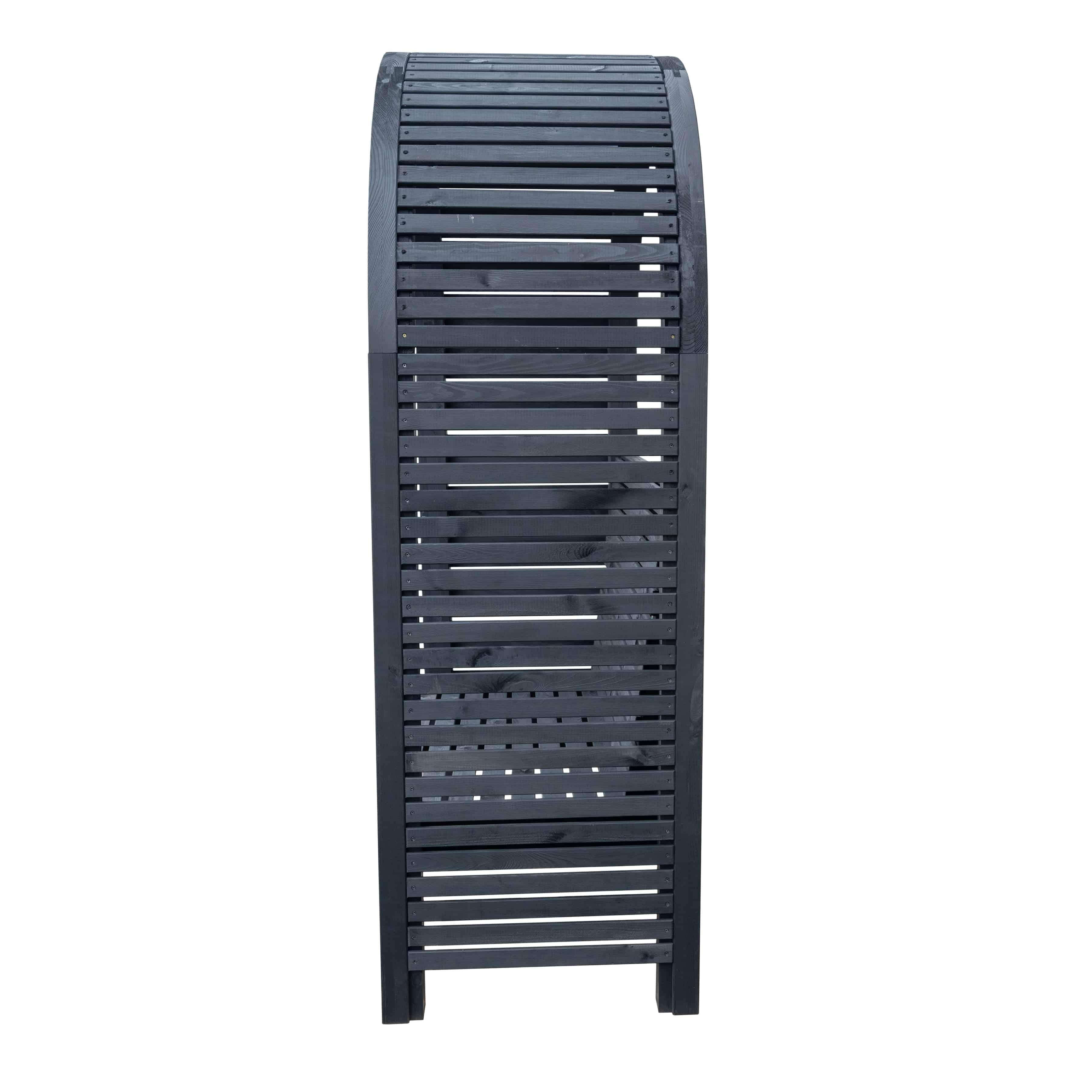 Shire 2 Seater Contemporary Black Arbour