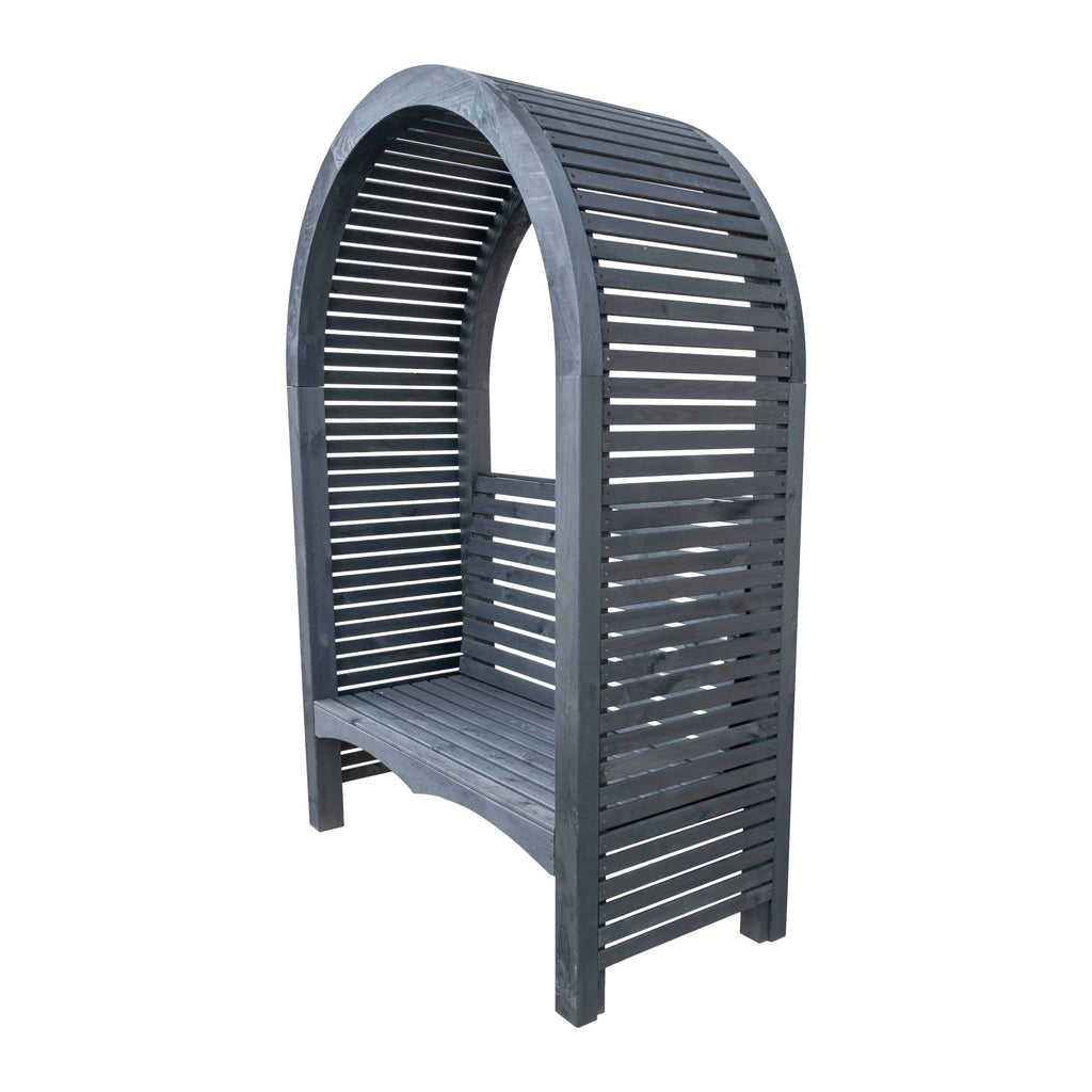 Shire 2 Seater Contemporary Black Arbour