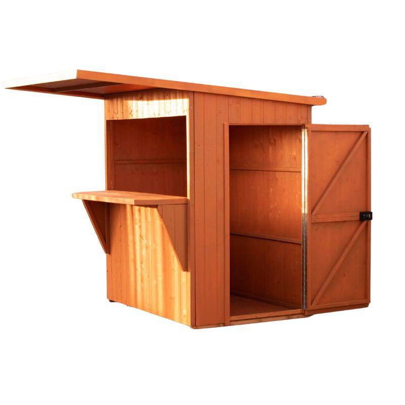 Shire 6x4 Paradise Pent Garden Bar
