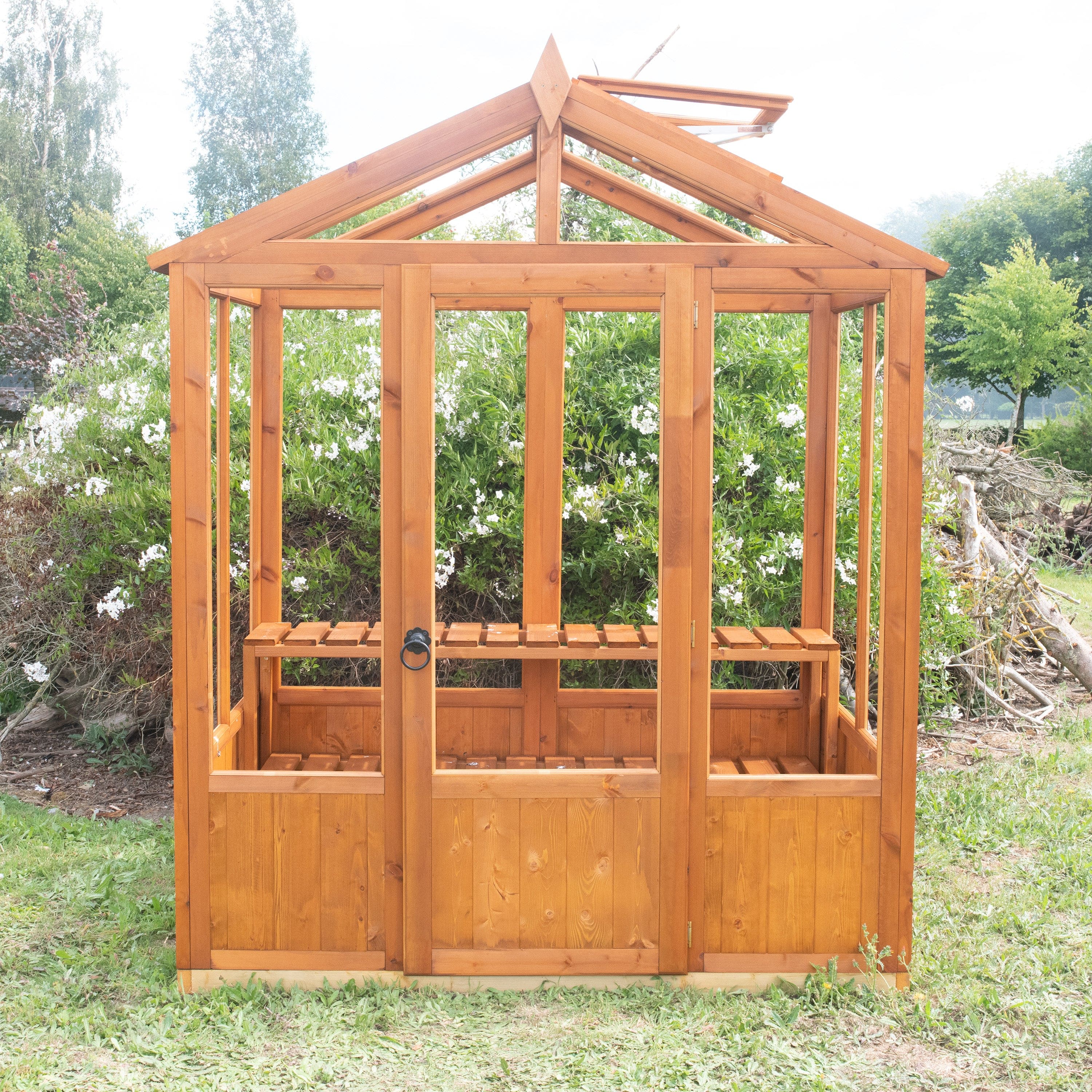 Shire Holkham 6 x 4 Wooden Greenhouse