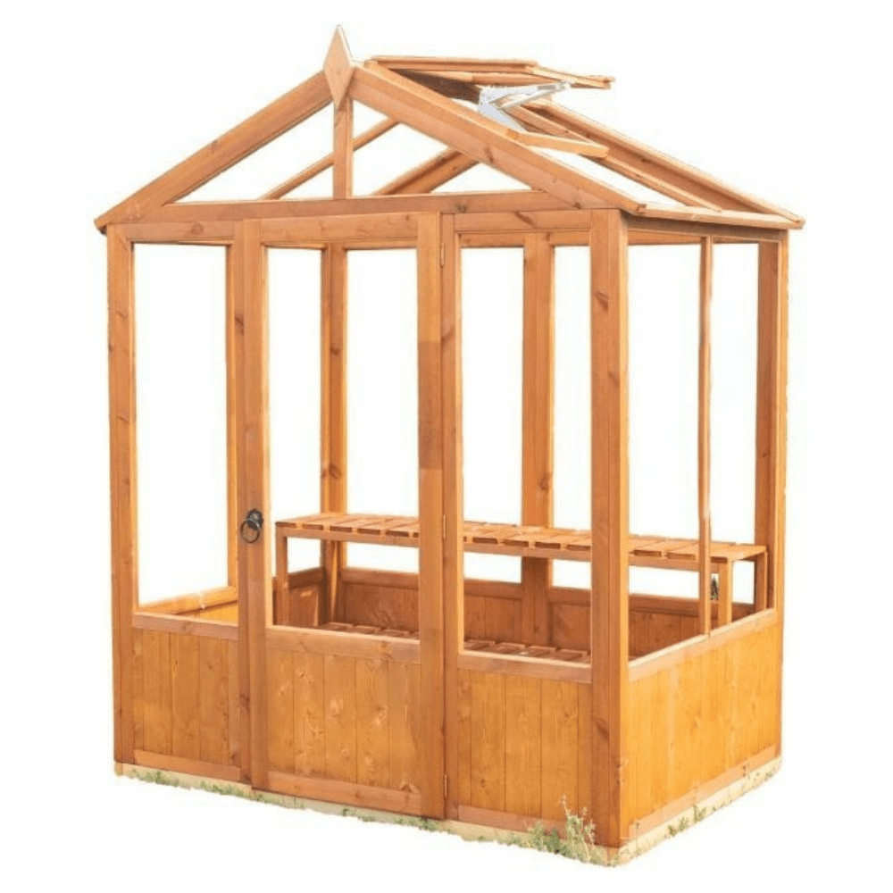 Shire Holkham 6 x 4 Wooden Greenhouse