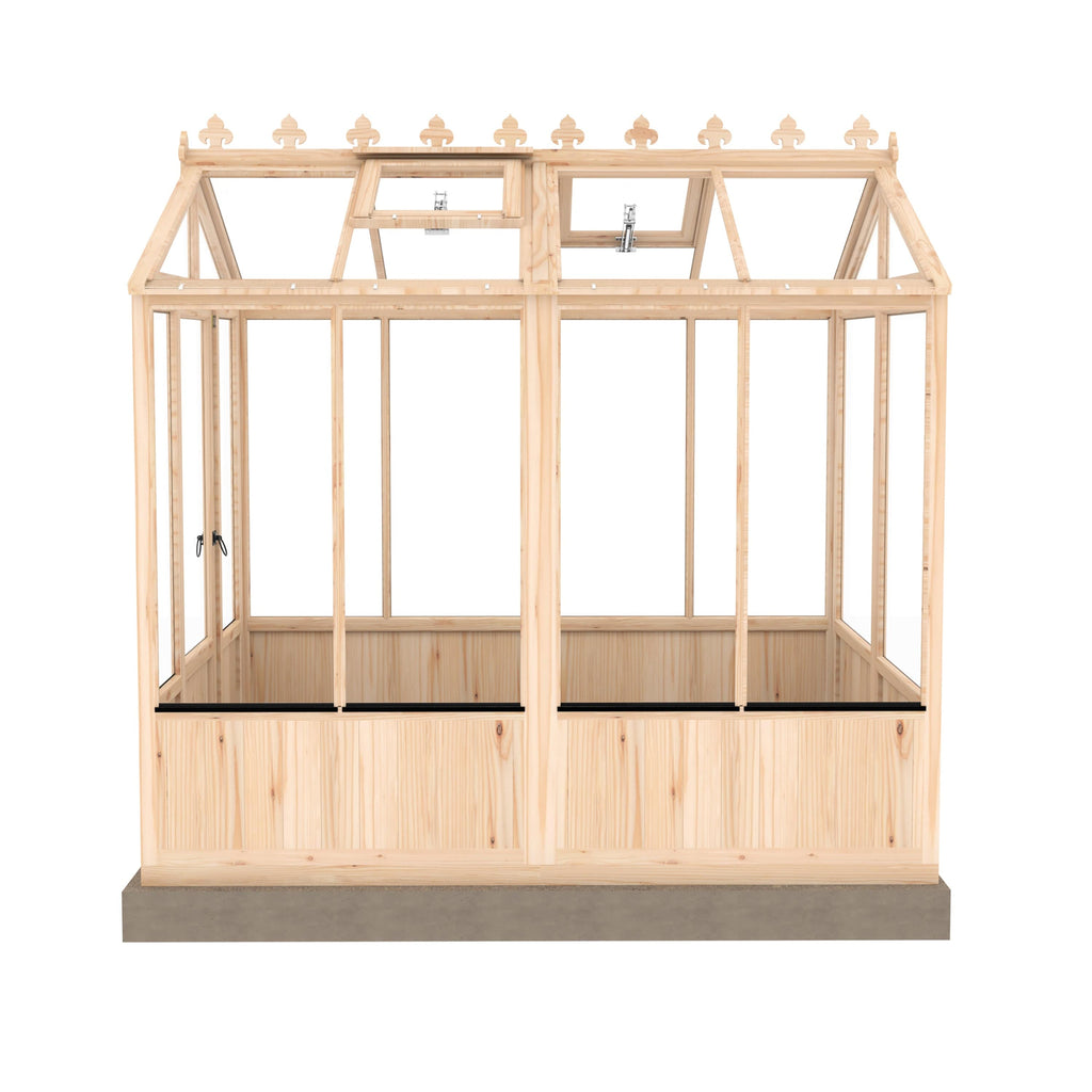 Shire Holkham 6 x 8 Wooden Greenhouse