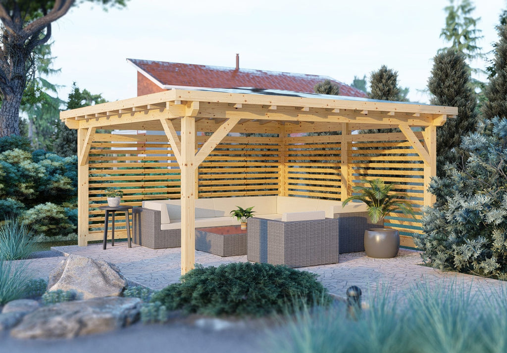 Shire Uma 4x4m Wooden Pergola