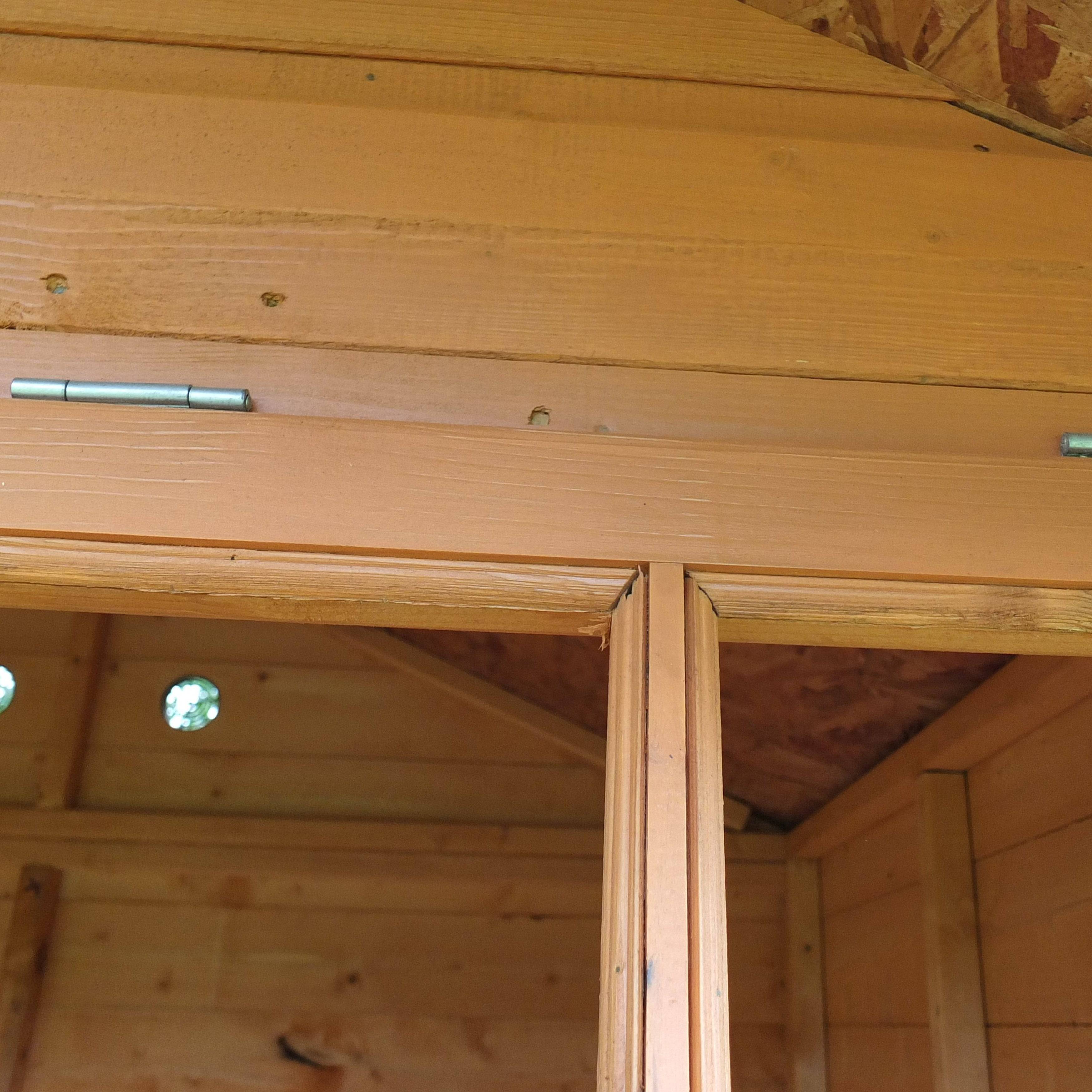 Shire 6x4 Stork Playhouse with Platform & Slide